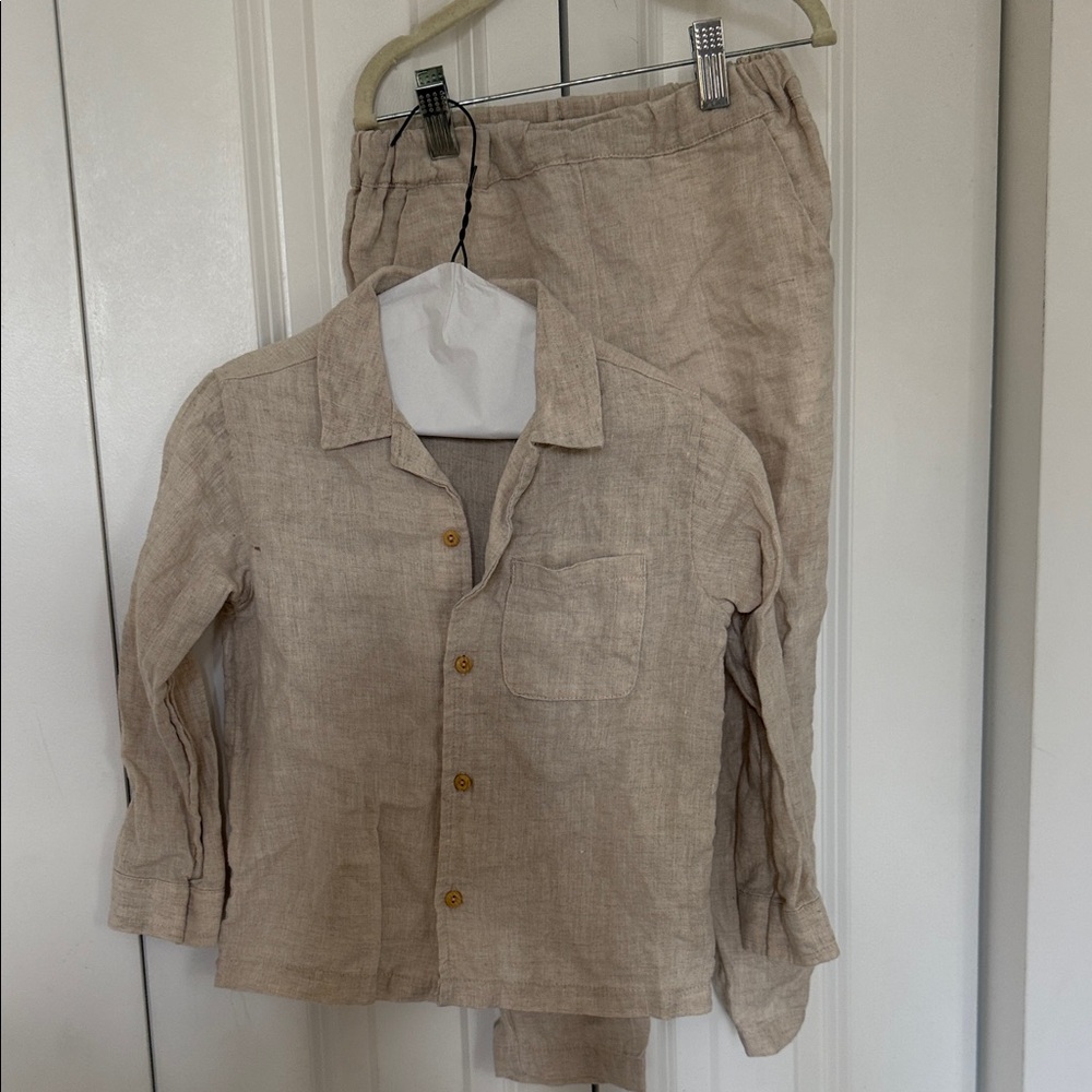 H&M Kids Matching Set in Beige